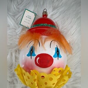 Colorful Clown Ornament